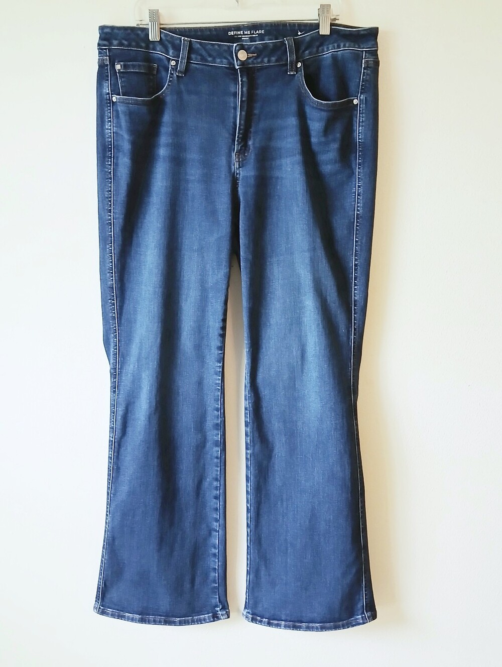 Chicos Define Me Flare Denim Jeans Size 16R